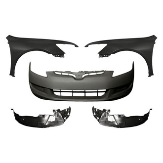 TruParts® - 5-Piece (Front Bumper Cover, Front Driver and Passenger Side Fender, Front Driver and Passenger Side Fender Liner) (Standard Line)