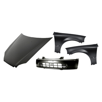TruParts® - 4-Piece (Front Bumper Cover, Front Driver and Passenger Side Fender, Hood Panel) (Standard Line)