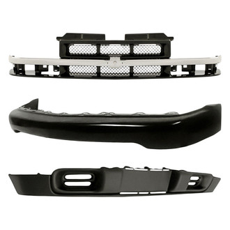 TruParts® - 3-Piece (Grille, Front Bumper Face Bar, Front Bumper Air Deflector) (Standard Line)