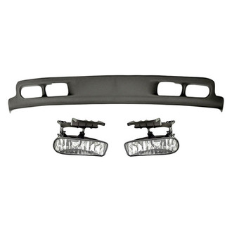 TruParts® - 3-Piece (Front Bumper Air Deflector, Driver and Passenger Side Fog Light) (Standard Line)