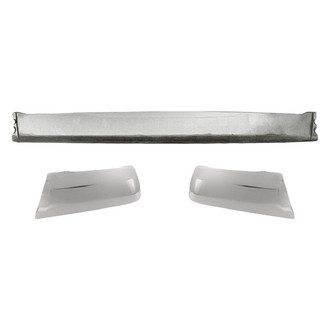 TruParts® - 3-Piece (Rear Bumper Face Bar, Rear Inner and Outer Bumper End) (Standard Line)