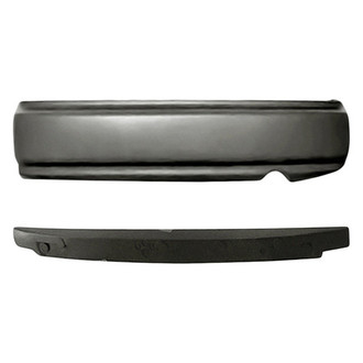 TruParts® - 2-Piece (Rear Bumper Cover, Rear Bumper Absorber) (Standard Line)