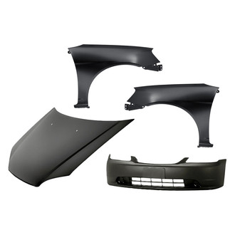 TruParts® - 4-Piece (Front Bumper Cover, Front Driver and Passenger Side Fender, Hood Panel) (Standard Line)