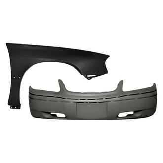 TruParts® - 2-Piece (Front Bumper Cover, Front Passenger Side Fender) (Standard Line)