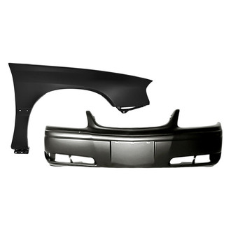 TruParts® - 2-Piece (Front Bumper Cover, Front Passenger Side Fender) (Standard Line)