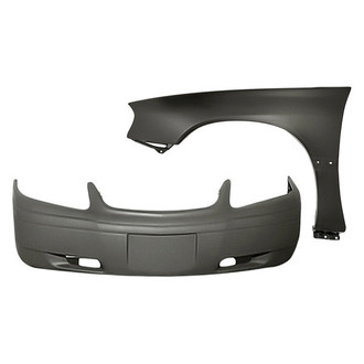 TruParts® - 2-Piece (Front Bumper Cover, Front Driver Side Fender) (Standard Line)