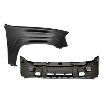 TruParts® - 2-Piece (Front Bumper Cover, Front Passenger Side Fender) (Standard Line)