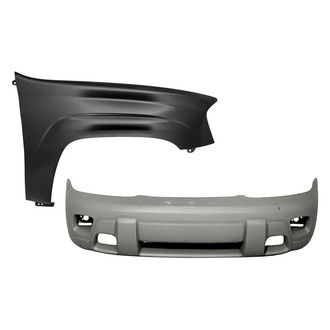 TruParts® - 2-Piece (Front Bumper Cover, Front Passenger Side Fender) (Standard Line)