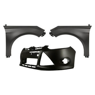 TruParts® - 3-Piece (Front Bumper Cover, Front Driver and Passenger Side Fender) (Standard Line)