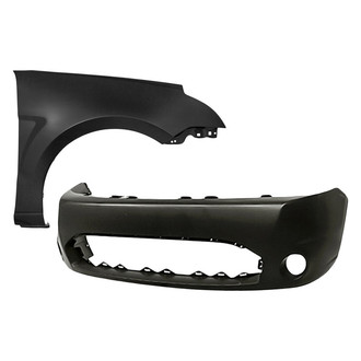 TruParts® - 2-Piece (Front Bumper Cover, Front Passenger Side Fender) (Standard Line)