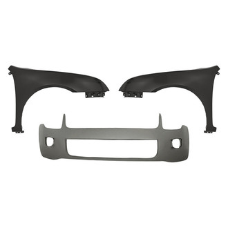 TruParts® - 3-Piece (Front Bumper Cover, Front Driver and Passenger Side Fender) (Standard Line)