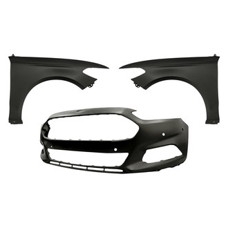 TruParts® - 3-Piece (Front Bumper Cover, Front Driver and Passenger Side Fender) (Standard Line)