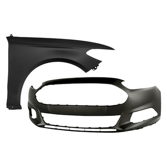 TruParts® - 2-Piece (Front Bumper Cover, Front Passenger Side Fender) (Standard Line)