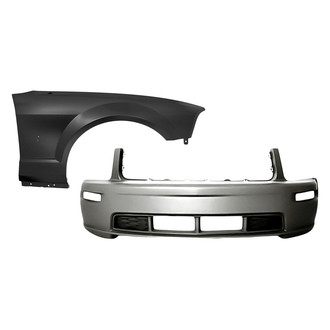 TruParts® - 2-Piece (Front Bumper Cover, Front Passenger Side Fender) (Standard Line)