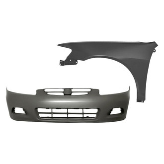 TruParts® - 2-Piece (Front Bumper Cover, Front Driver Side Fender) (Standard Line)