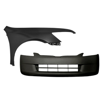 TruParts® - 2-Piece (Front Bumper Cover, Front Passenger Side Fender) (CAPA Certified)
