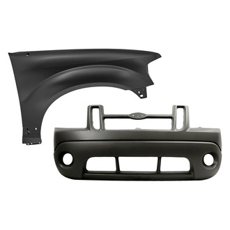 TruParts® - 2-Piece (Front Lower Bumper Cover, Front Passenger Side Fender) (Standard Line)