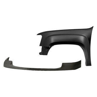 TruParts® - 2-Piece (Front Upper Bumper Cover, Front Driver Side Fender) (CAPA Certified)