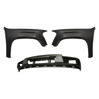 TruParts® - 3-Piece (Front Lower Bumper Cover, Front Driver and Passenger Side Fender) (Standard Line)