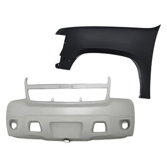 TruParts® - 2-Piece (Front Bumper Cover, Front Driver Side Fender) (Standard Line)
