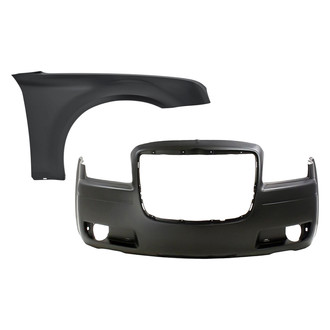 TruParts® - 2-Piece (Front Bumper Cover, Front Passenger Side Fender) (Standard Line)