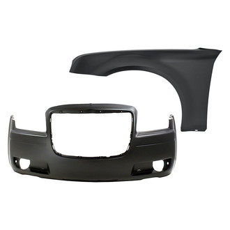 TruParts® - 2-Piece (Front Bumper Cover, Front Driver Side Fender) (Standard Line)