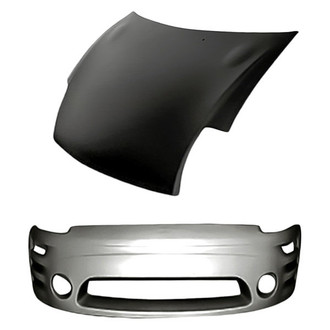 TruParts® - 2-Piece (Front Bumper Cover, Hood Panel) (Standard Line)