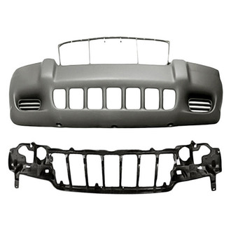 TruParts® - 2-Piece (Front Bumper Cover, Header Panel) (Standard Line)