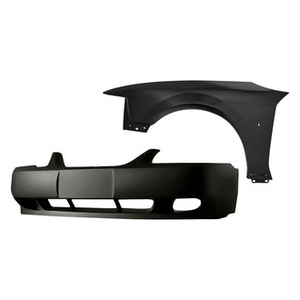 TruParts® - 2-Piece (Front Bumper Cover, Front Driver Side Fender) (Standard Line)