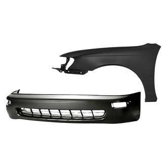 TruParts® - 2-Piece (Front Bumper Cover, Front Driver Side Fender) (Standard Line)