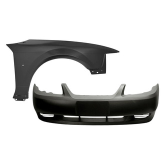 TruParts® - 2-Piece (Front Bumper Cover, Front Passenger Side Fender) (Standard Line)