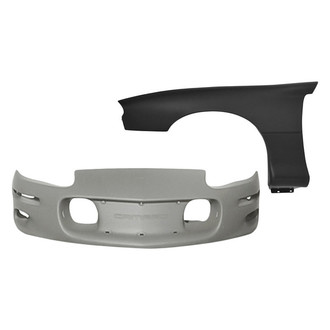 TruParts® - 2-Piece (Front Bumper Cover, Front Driver Side Fender) (Standard Line)