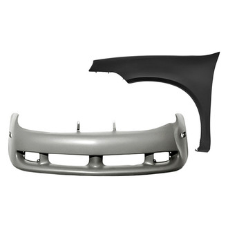 TruParts® - 2-Piece (Front Bumper Cover, Front Driver Side Fender) (Standard Line)