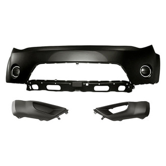 TruParts® - 3-Piece (Front Bumper Cover, Front Lower Inner and Outer Bumper End) (Standard Line)