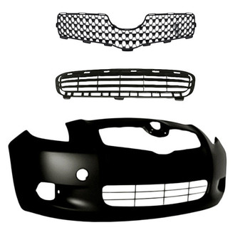 TruParts® - 3-Piece (Front Bumper Cover, Grille, Front Lower Bumper Grille) (Standard Line)