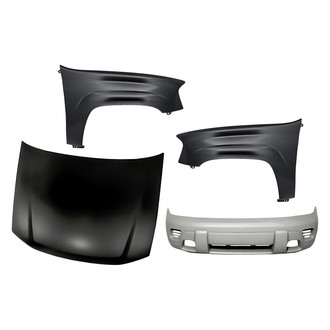 TruParts® - 4-Piece (Front Bumper Cover, Front Driver and Passenger Side Fender, Hood Panel) (Standard Line)