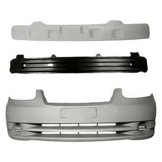 TruParts® - 3-Piece (Front Bumper Cover, Front Bumper Reinforcement, Front Bumper Absorber) (Standard Line)