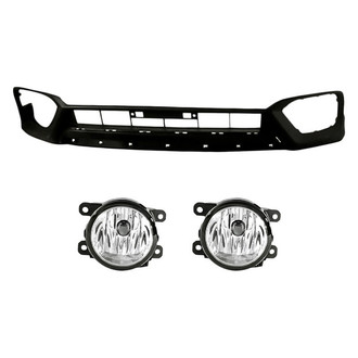 TruParts® - 3-Piece (Front Lower Bumper Cover, Driver and Passenger Side Fog Light) (Standard Line)
