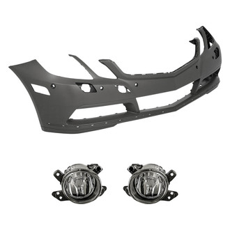 TruParts® - 3-Piece (Front Bumper Cover, Driver and Passenger Side Fog Light) (Standard Line)