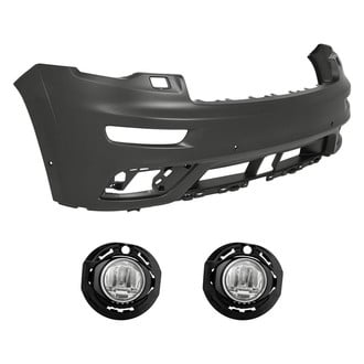 TruParts® - 3-Piece (Front Upper Bumper Cover, Driver and Passenger Side Fog Light) (Standard Line)