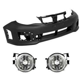 TruParts® - 3-Piece (Front Bumper Cover, Driver and Passenger Side Fog Light) (Standard Line)
