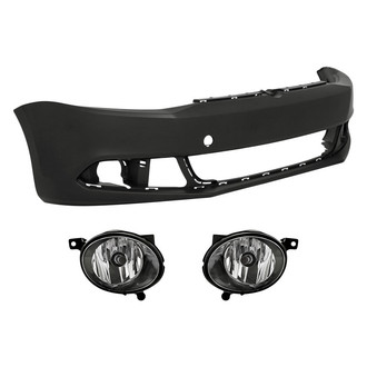 TruParts® - 3-Piece (Front Bumper Cover, Driver and Passenger Side Fog Light) (Standard Line)