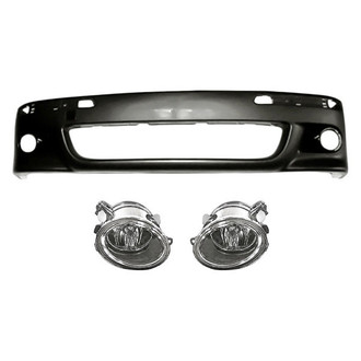 TruParts® - 3-Piece (Front Bumper Cover, Driver and Passenger Side Fog Light) (Standard Line)