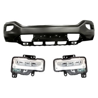 TruParts® - 3-Piece (Front Bumper Face Bar, Driver and Passenger Side Fog Light) (Standard Line)