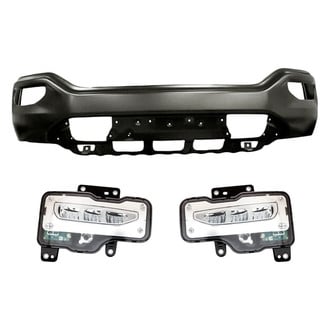 TruParts® - 3-Piece (Front Bumper Face Bar, Driver and Passenger Side Fog Light) (Standard Line)
