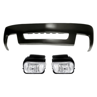TruParts® - 3-Piece (Front Bumper Cover, Driver and Passenger Side Fog Light) (Standard Line)