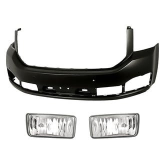 TruParts® - 3-Piece (Front Bumper Cover, Driver and Passenger Side Fog Light) (Standard Line)