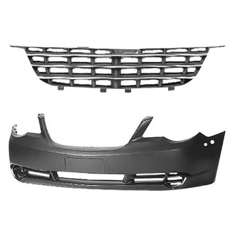 TruParts® - 2-Piece (Front Bumper Cover, Grille) (CAPA Certified)