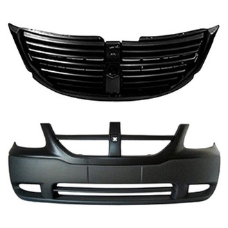 TruParts® - 2-Piece (Front Bumper Cover, Grille) (CAPA Certified)