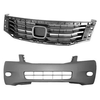 TruParts® - 2-Piece (Front Bumper Cover, Grille) (CAPA Certified)